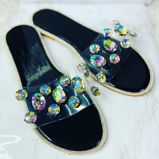 BEDAZZLED SANDALS