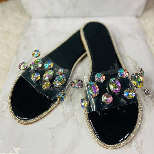 BEDAZZLED SANDALS